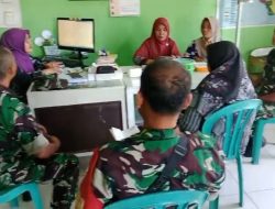 Babinsa Giatkan Pencarian Data Jumlah Balita ke Bidan Desa, Tujuannya?