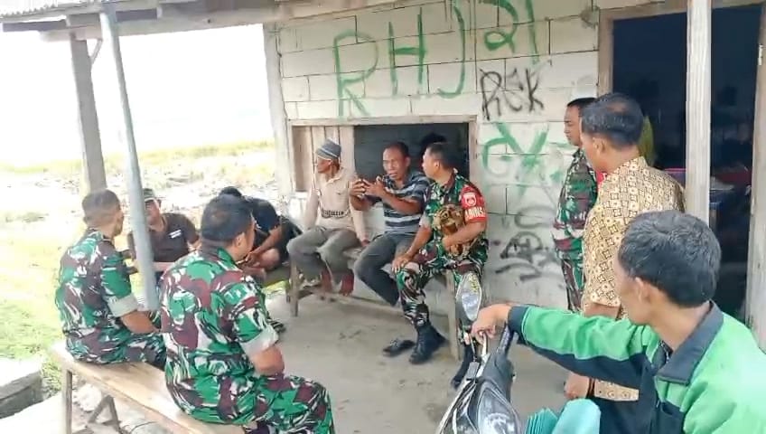 Serka Sugeng Berinteraksi dengan Warga dan Memberikan Imbauan