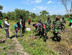 Koramil Lakukan Penanaman 1000 Pohon, Restorasi Lahan Bersama Mahasiswa Pecinta Alam UGM
