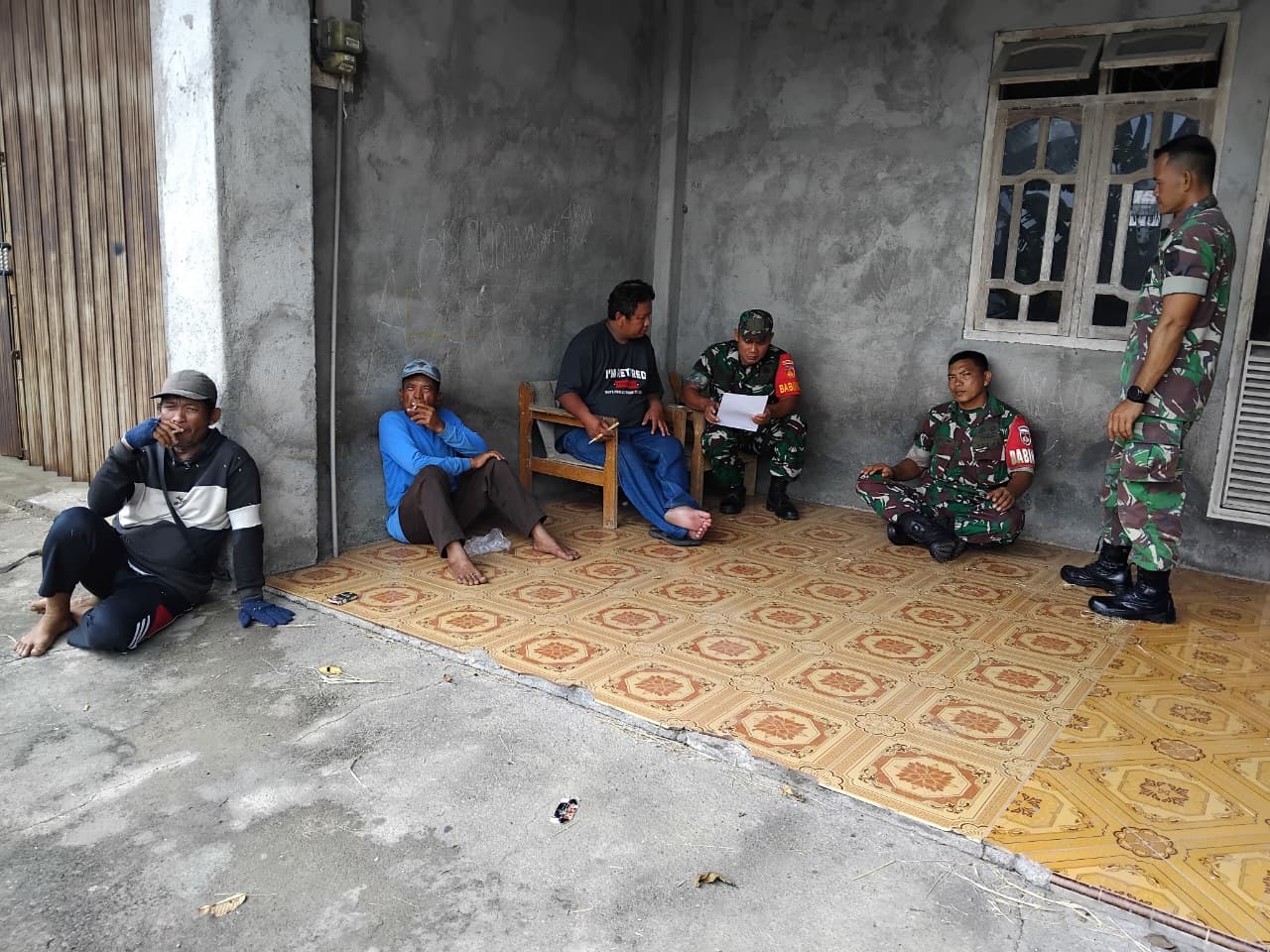 Babinsa Turun Langsung ke Lapangan, Terealisasi Data Akurat Jumlah Kelompok Tani