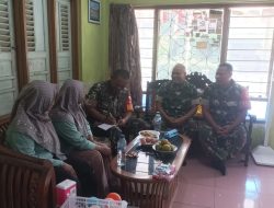Babinsa Lakukan Komunikasi Sosial dengan Kader Kesehatan, Bahas Kesehatan Balita