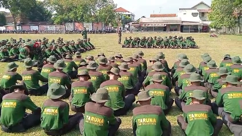 Sosialisasi Wawasan Kebangsaan oleh Koramil Karangmalang, Pelajar SMK Harus Cinta NKRI dan Jauhi Aksi Negatif