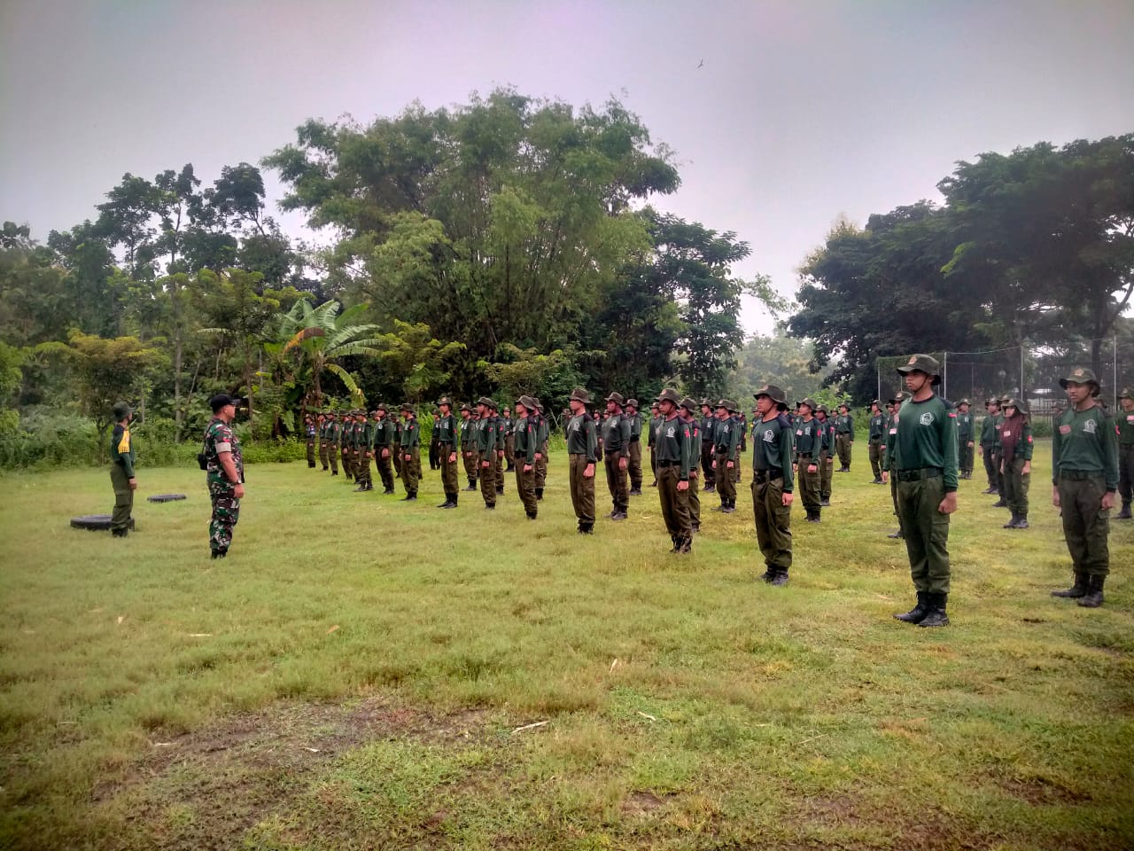 Babinsa Latih Ketarunaan Melalui Giat PPBN