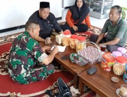 Babinsa Silaturahmi dengan Pengurus Pondok Pesantren, Ajak Tanamkan Toleransi Pada Santri