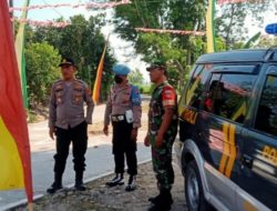 Babinsa Sinergi Patroli Bersama Polsek Jaga Keamanan Wilayah