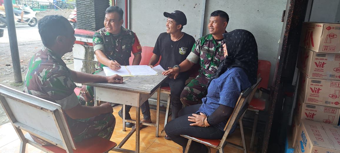 Babinsa Imbau Warga Telaten dan Jeli Membaca Peluang Usaha yang Berkembang