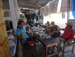 Sambil Sarapan, Babinsa Santai Bersama Warga Binaan