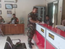Ingin Mengetahui Jumlah Warganya, Babinsa Lakukan Pendataan Warga Baru