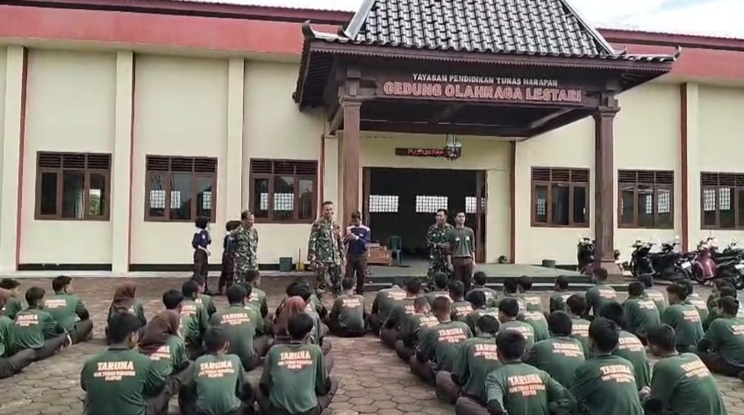 Babinsa Berikan Wawasan Kebangsaan dengan Materi Bhinneka Tunggal Ika