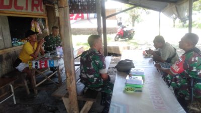 Babinsa Imbau Warga Jaga Kebersihan Saluran Air di Tengah Curah Hujan Tinggi Babinsa Imbau Warga Jaga Kebersihan Saluran Air di Tengah Curah Hujan Tinggi