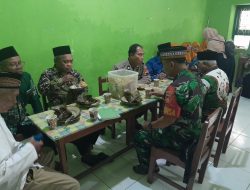 Babinsa dan Bhabinkamtibmas Membaur dengan Masyarakat, Sampaikan Pesan Kamtibmas dan Kebersamaan
