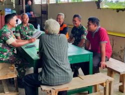 Babinsa Cek Kelengkapan Data Warga Melalui Ketua RT