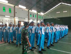Babinsa Latih PBB, Tanamkan Disiplin dan Jiwa Nasionalisme Siswa SMA