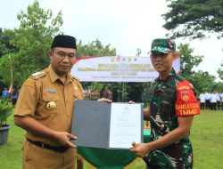 TMMD Sengkuyung I tahun 2026 di Ds. Bonagung Tanon, dibuka hari ini oleh Bupati Sragen
