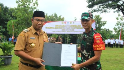 TMMD Sengkuyung I tahun 2026 di Ds. Bonagung Tanon, dibuka hari ini oleh Bupati Sragen