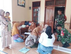 Suratno Dampingi Giat Posyandu, Pantau Tumbuh Kembang Kesehatan Ibu dan Anak