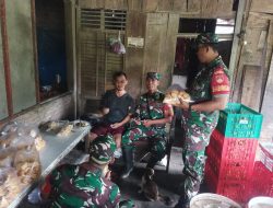 Babinsa Laksanakan Komsos Ke Pelaku UMKM, Ajak Pekerjakan Warga Sekitar
