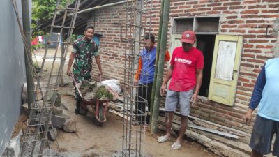 Babinsa Kerja Bakti Pembangunan PAM Simas Guna Dapatkan Air Bersih Babinsa Kerja Bakti Pembangunan PAM Simas Guna Dapatkan Air Bersih