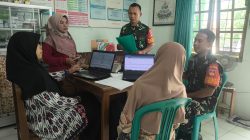 Babinsa Laksanakan Pendataan Ibu Hamil dan Balita, Dukung Kesehatan Masyarakat