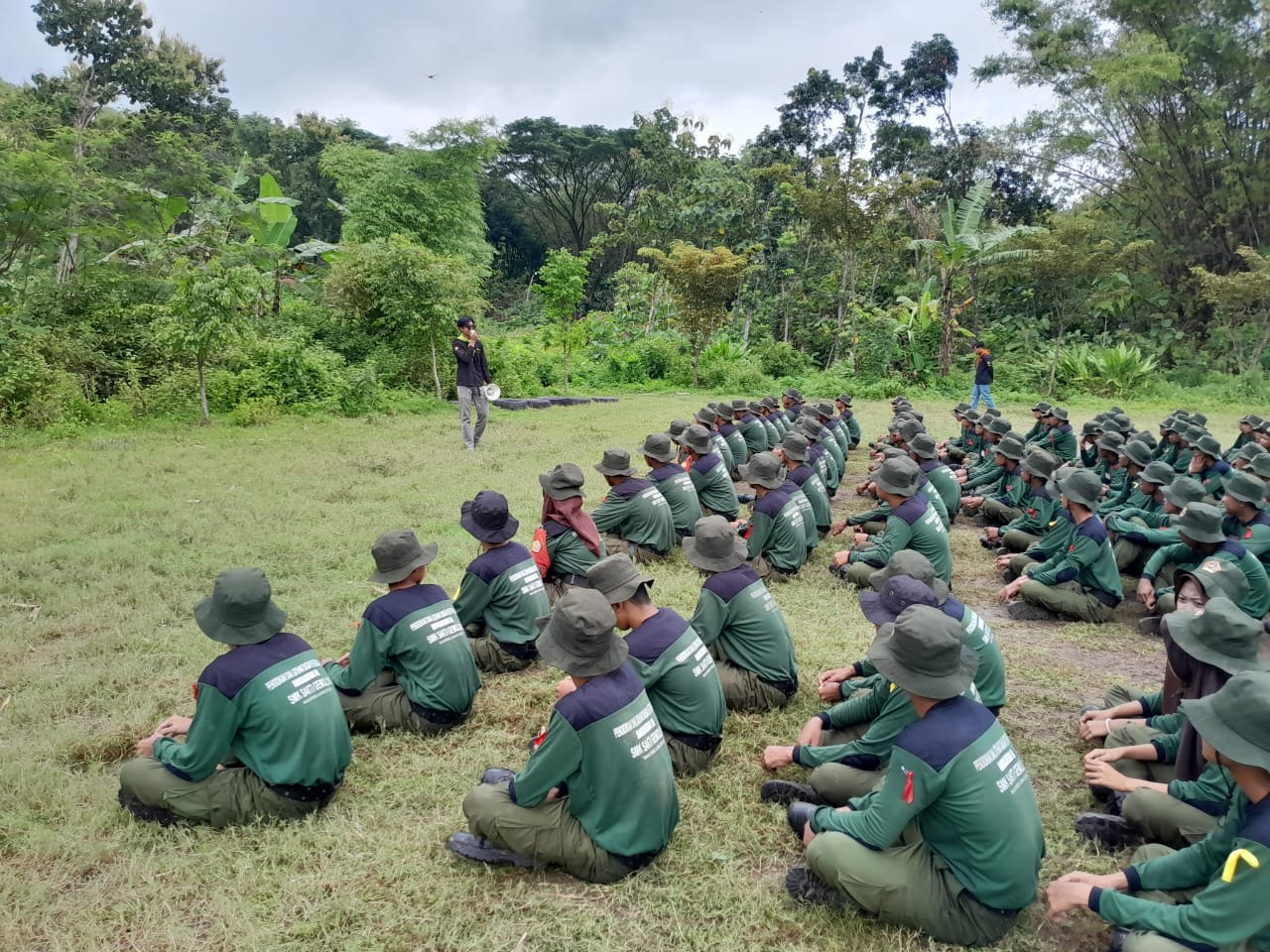 Babinsa Laksanakan Pembinaan PPBN kepada Siswa Ketarunaan