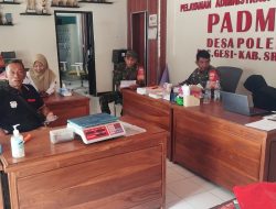Babinsa Kunjungi Perangkat Desa Guna Dapatkan Data Administrasi Kependudukan yang Akurat