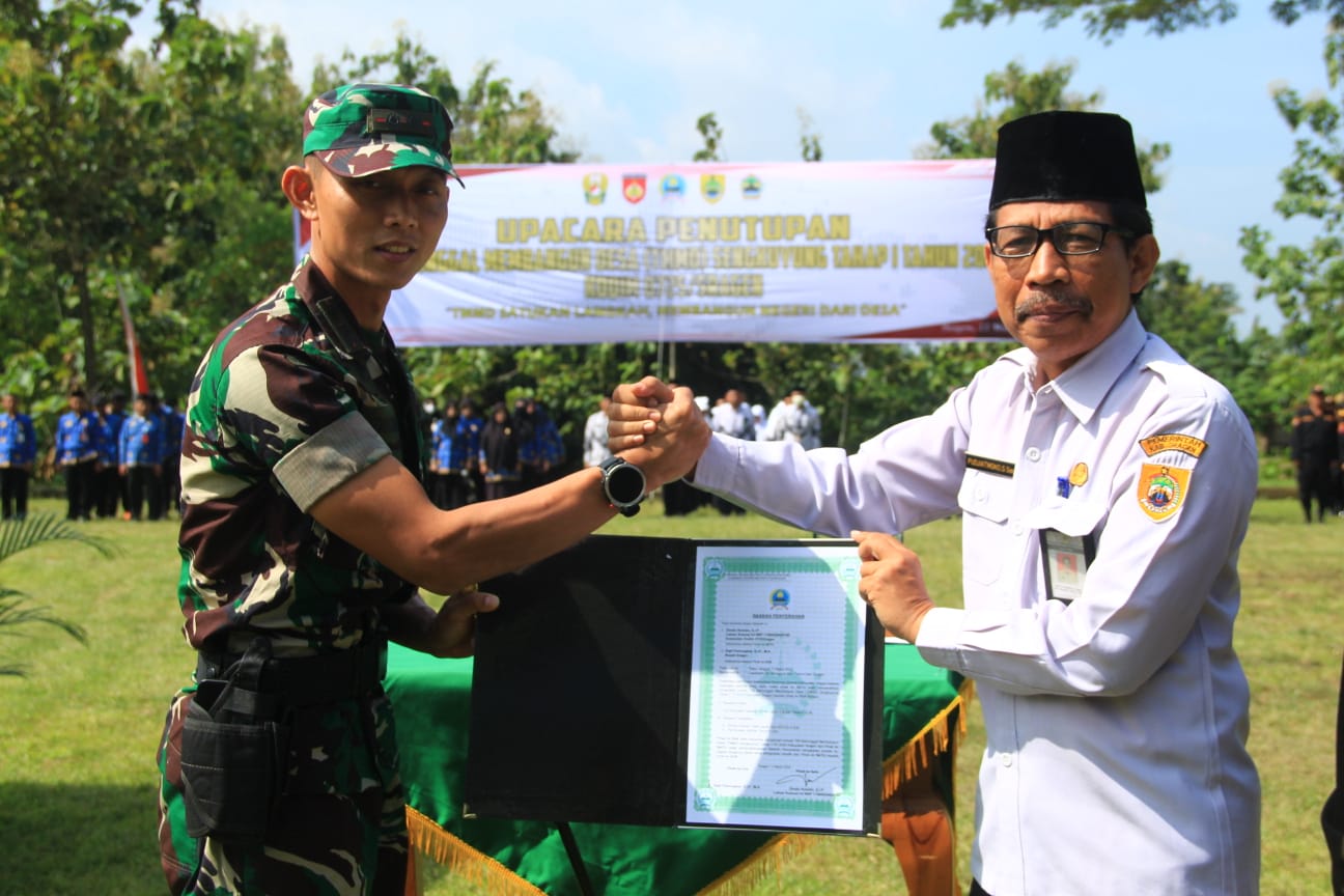 Dandim resmi tutup TMMD Sengkuyung I tahun 2026 di Ds. Bonagung Tanon Sragen