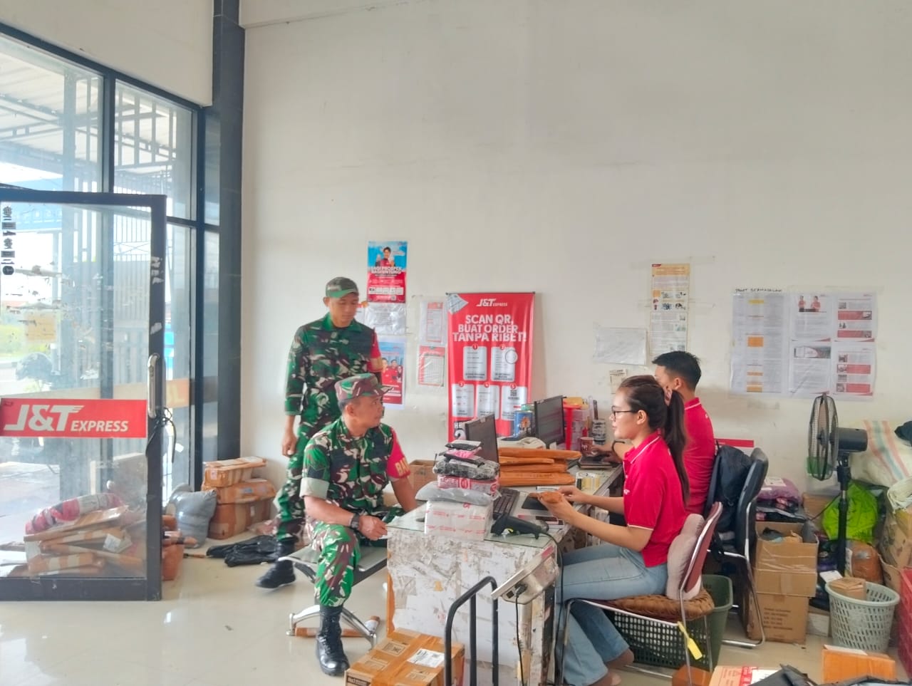 Babinsa Laksanakan Pendataan Logwil, Guna Ketahui Sejauh Mana Kesiapan Wilayah