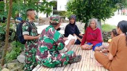 Babinsa Lakukan Pendataan UMKM di Wilayah Tanggungjawabnya