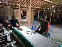 Babinsa Lakukan Pendekatan Ke Masyarakat, Bagian dari Pembinaan Teritorial