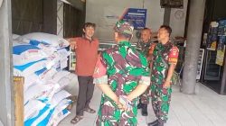 Babinsa Kunjungi Penyalur Pupuk Bersubsidi, Berikan Imbauan kepada Distributor