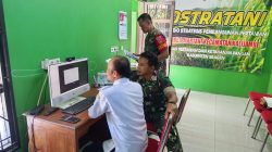 Babinsa Lakukan Pendataan Sawah Tadah Hujan untuk Antisipasi Musim Kemarau