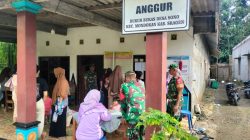 Wujudkan Balita Sehat Babinsa Dampingi Kegiatan Posyandu