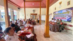 Babinsa Srawung Hadiri Musdes Penetapan KPM BLT Dana Desa
