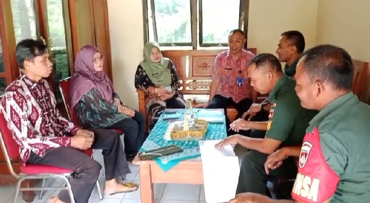Babinsa Mantapkan Koordinasi dengan Dinas Pertanian  Usaha Tingkatkan Pertanian