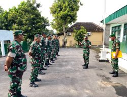 Danramil Pimpin Langsung Apel Pagi, Tekankan Disiplin dan Profesionalisme Prajurit