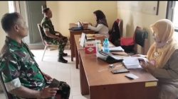 Jelang Lebaran, Babinsa Patroli Cek Ketersediaan Bahan Bakar di SPBU