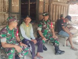 Babinsa Gelar Komsos, Serap Aspirasi dan Jaga Kondusifitas Wilayah