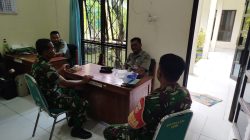 Babinsa Kunjungi Kantor PPL, Sinkronkan Data Lahan Panen dan Belum Panen