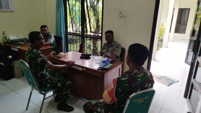 Babinsa Kunjungi Kantor PPL, Sinkronkan Data Lahan Panen dan Belum Panen