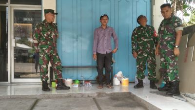 Jaga Kondusifitas, Babinsa Rutin Monitoring Wilayah 