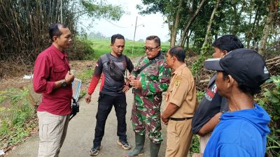 Cara Jurnalistik TMMD Reg 128 Kodim Sragen Dapat Berita di Lokasi TMMD Reg Kodim Sragen.