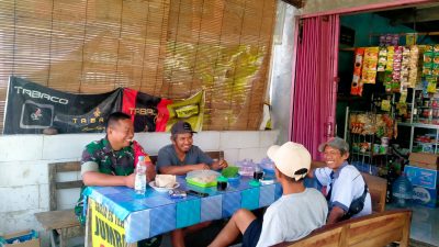 Dekat Dan Dengar, Tokoh Masyarakat Dapat Tempat Di Hati Babinsa