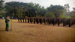 Babinsa Tanamkan Siswa SMK Sakti Gemolong Memiliki Kemampuan Bela Negara