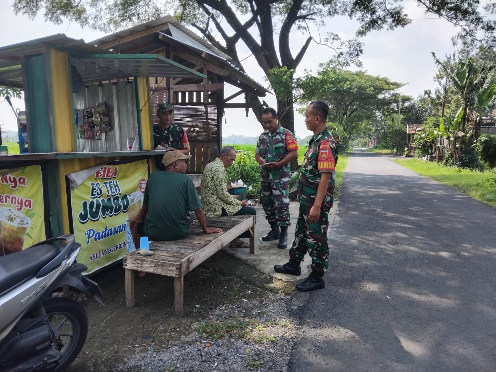 Wilayah Binaan Menjadi “Kantor” Sertu Zuhud dalam Menunjang Tugas Sehari-hari