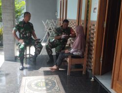 Ada Warga Pendatang, Babinsa Gercep Data Identitas Demi Keamanan