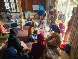 BABINSA TURUN DATA BAYI RAWAN GIZI DI POSYANDU