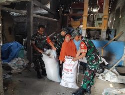 Dukung Program Ketahanan Pangan, Babinsa Datangi Penggilingan Padi
