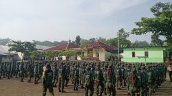 Baris Berbaris Jadi Nafas Utama, Babinsa Tempa Disiplin Siswa Ketarunaan