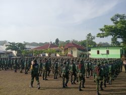 Baris Berbaris Jadi Nafas Utama, Babinsa Tempa Disiplin Siswa Ketarunaan