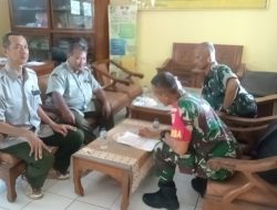 Perkuat Sinergi, Babinsa Komsos Dengan PPL Harap Petani Makin Sejahtera